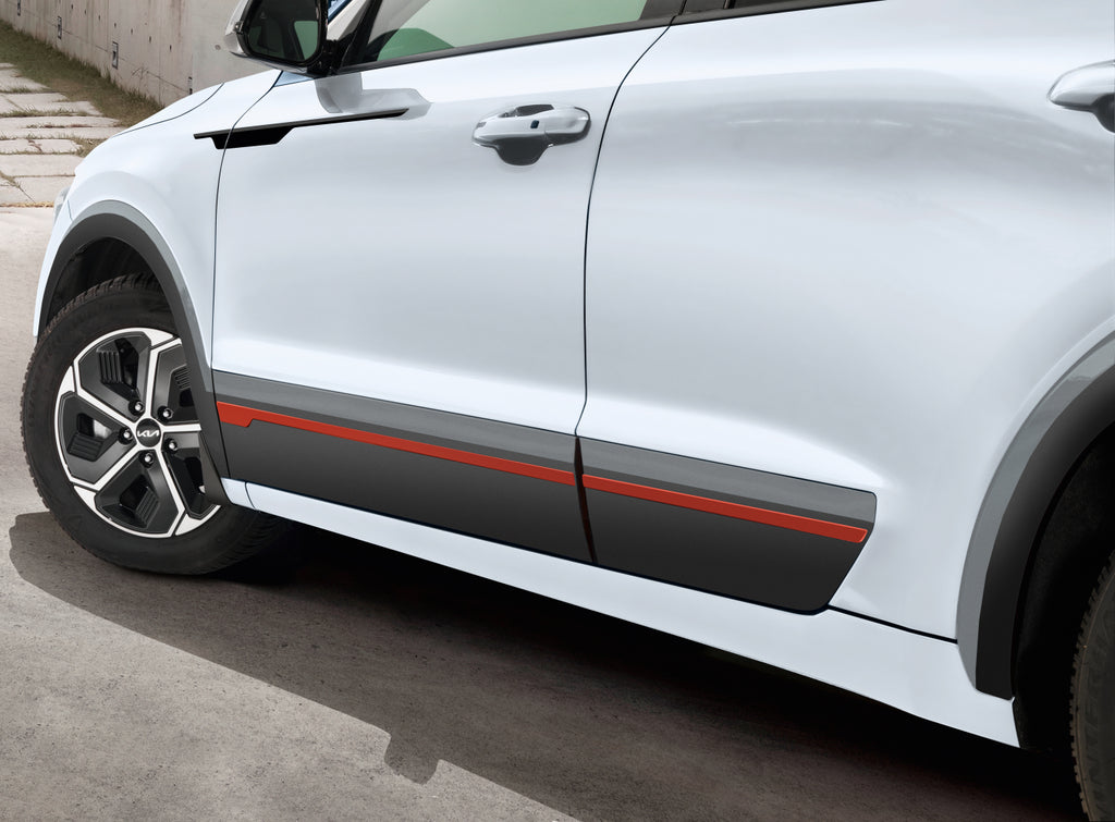 Kia Niro (SG2) - Side Trim Lines, Orange Delight AT271ADE00OR image 1