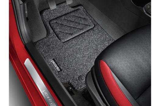 Genuine Kia Picanto (JA) Standard Carpet Floor Mats RHD G6141ADE10 image 1