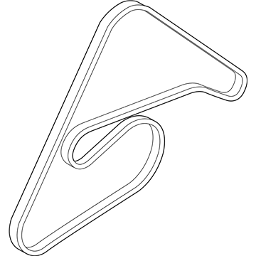 Kia Stinger GTS Auxiliary Belt 252123LTA0 image 1