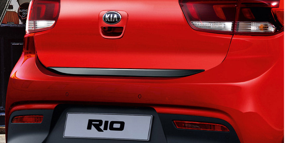 Kia Rio 5DR (YB) Tailgate Trim Line, Piano Black H8491ADE00BL image 1