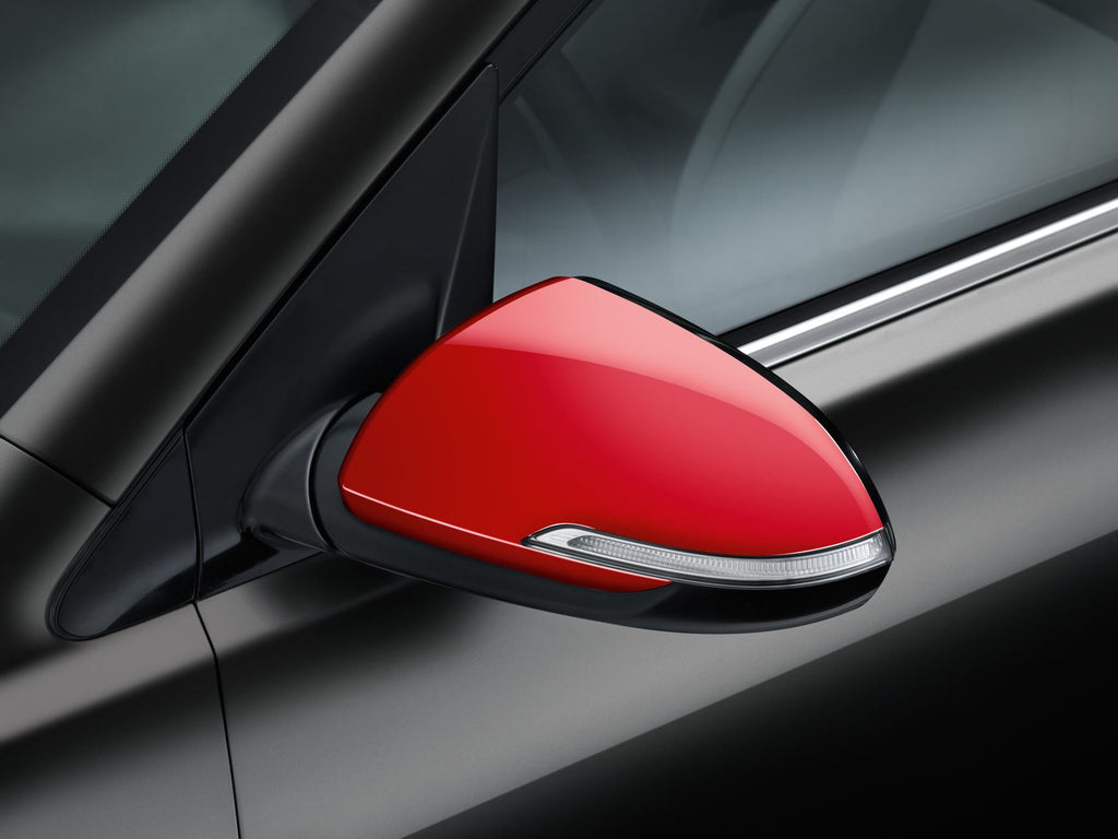 Rio Red Door Mirror Caps 2017 Onwards With LED Indicators H8431ADE00RD image 1