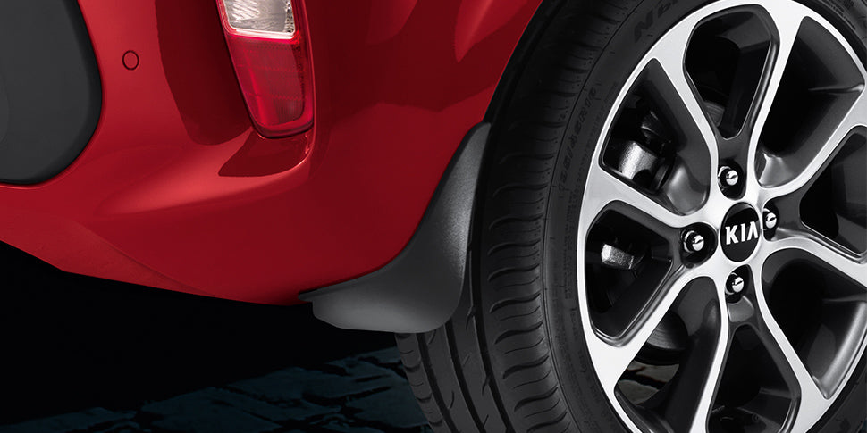 Genuine Kia Picanto (JA) Rear Mud Guard Kit - Standard G6F46AK200 image 1