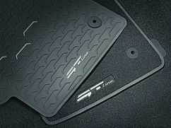 Genuine Kia EV6 - Velour Carpet Floor Mats - GT Line Logo CV143ADE10GL image 1