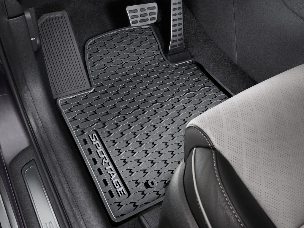 Kia Sportage (QLPE) Floor Mats, All Weather RHD F1131ADE60GR image 1