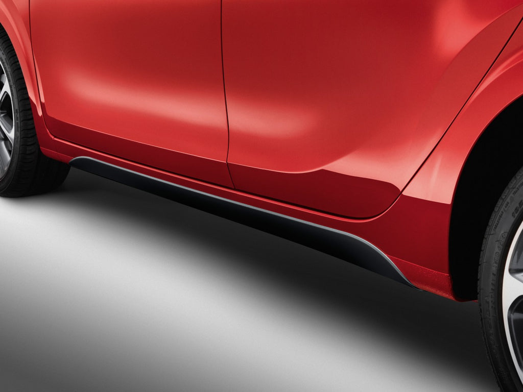 Genuine Kia Picanto (JA) Side Skirts, Black G6420ADE00BL image 1
