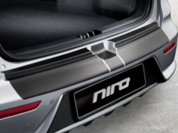 Kia Niro 2019-2022 Black Rear Bumper Protection Foil G5272ADE50BL image 1
