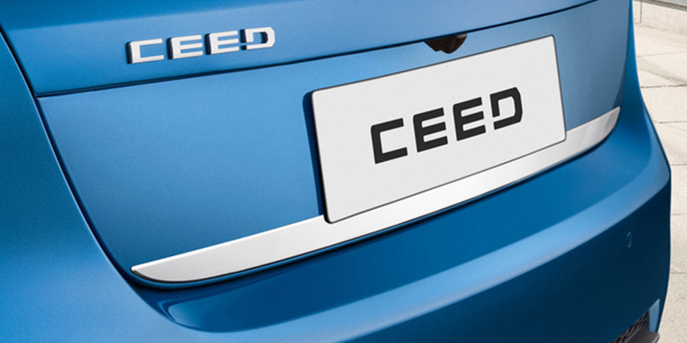 Kia Ceed 5DR (CD) Tailgate Trim Line, High Gloss Stainless Steel J7491ADE00ST image 1