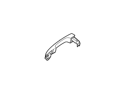 Kia Niro 2016-2021 Exterior Chrome Door Handle 82651G5010CR image 1