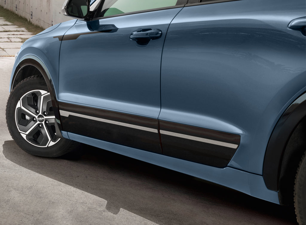 Kia Niro (SG2) - Side Trim Lines, Brushed Aluminium AT271ADE00BR image 1
