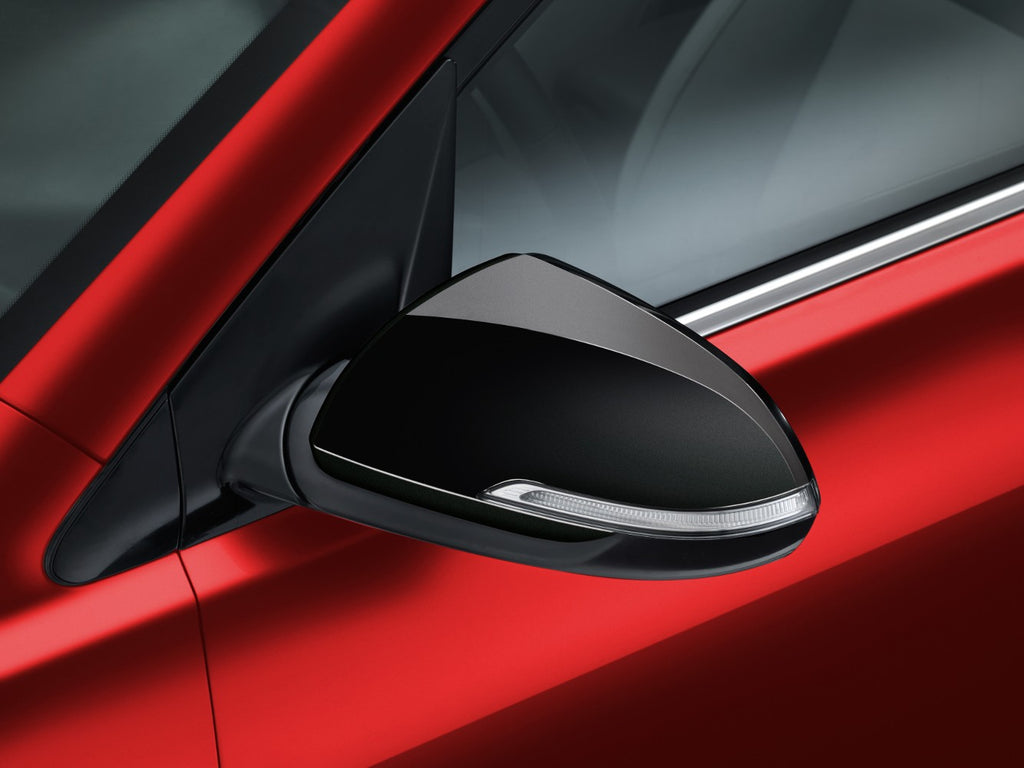 Genuine Kia Rio/Stonic Door Mirror Caps Piano Black (Indicator Mirrors) H8431ADE00BL image 1