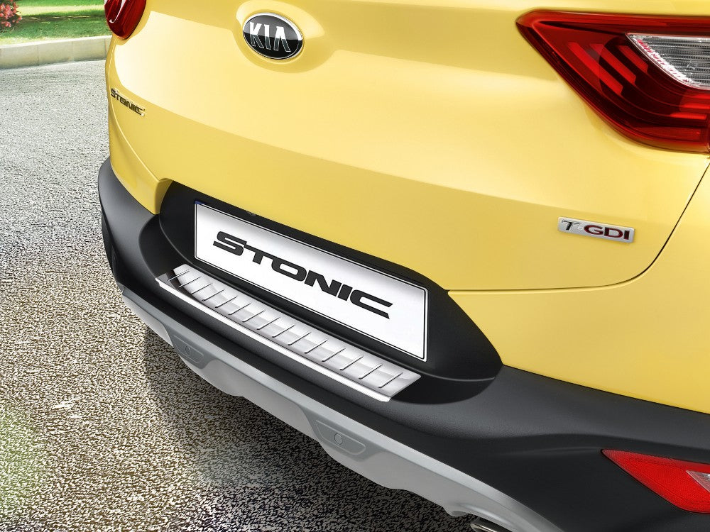 Genuine Kia Stonic (YBCUV) - Rear Bumper Protector, Chrome H8274ADE50ST image 1