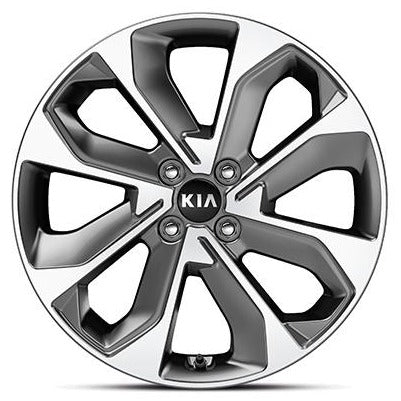 Genuine Kia Stonic (YBCUV) 17" Alloy Wheel Kit  OE Design H8F40AK400 image 1