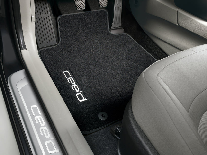 Kia Pro_Ceed 2012-2015 Velour Mats A2143ADU10 image 1