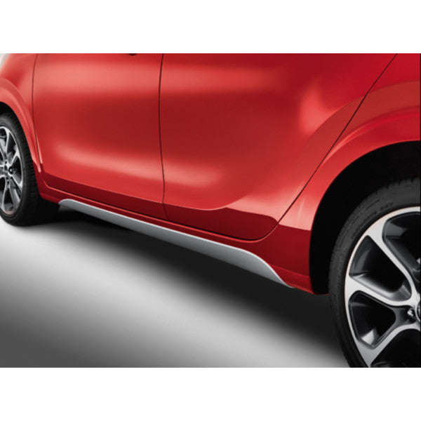 Silver Side Skirts - Kia Rio 2017 Onwards H8420ADE00SL image 1