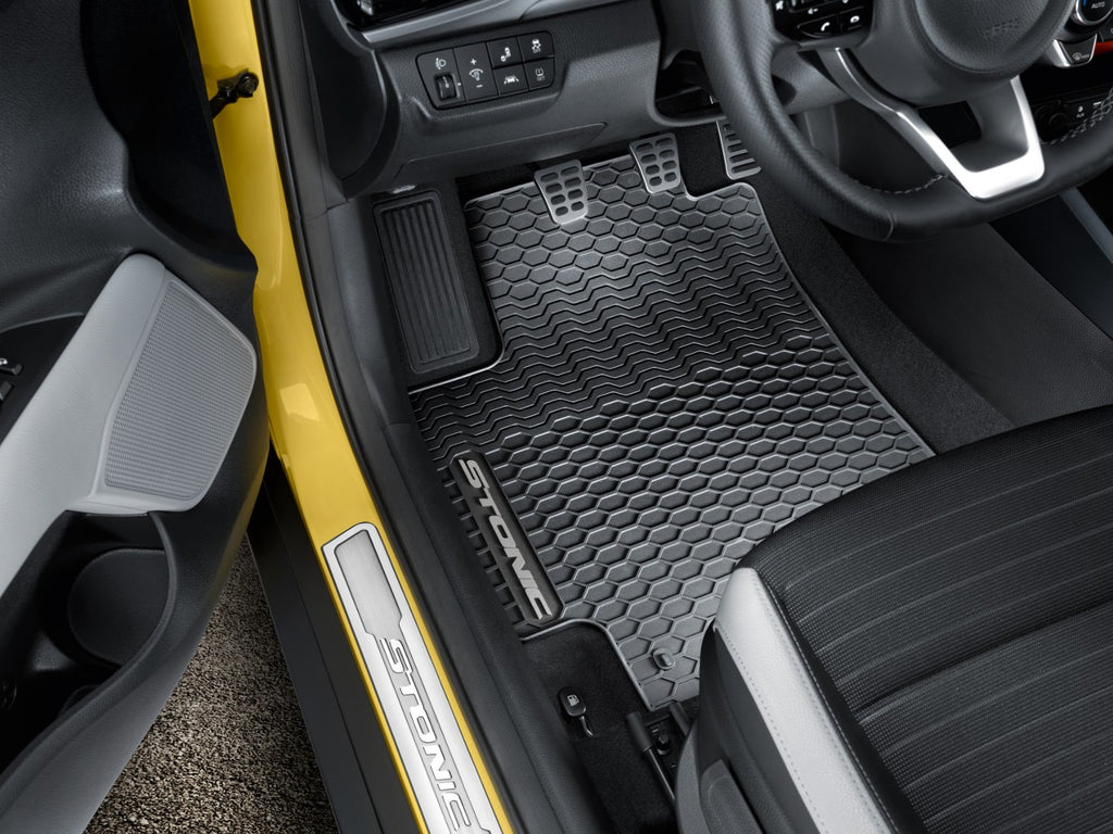 Genuine Kia Stonic (YBCUV) All Weather Floor Mats Set H8131ADE60GR image 1