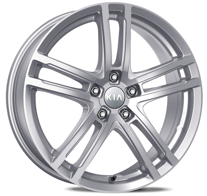 Genuine Kia EV Soul/Niro - 17" Alloy Wheel Kit, Silver Q4400ADS07 image 1