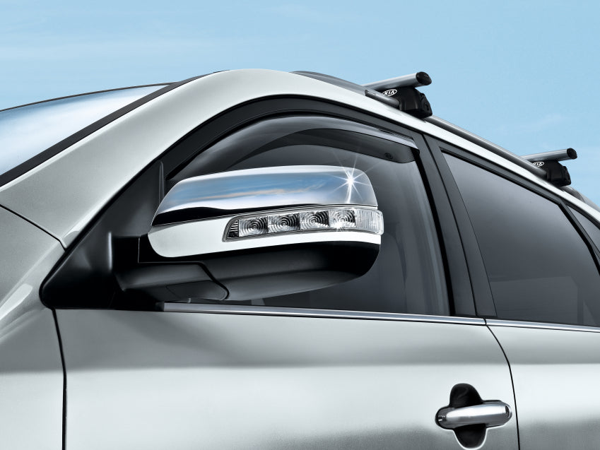 Genuine Kia Sorento 2012-2015 Door Mirror Caps Chrome Optic 2P431ADE00ST image 1