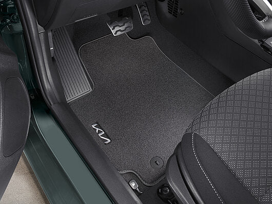 Genuine Kia Picanto (JA) Velour Carpet Floor Mats G6143ADE11 image 1