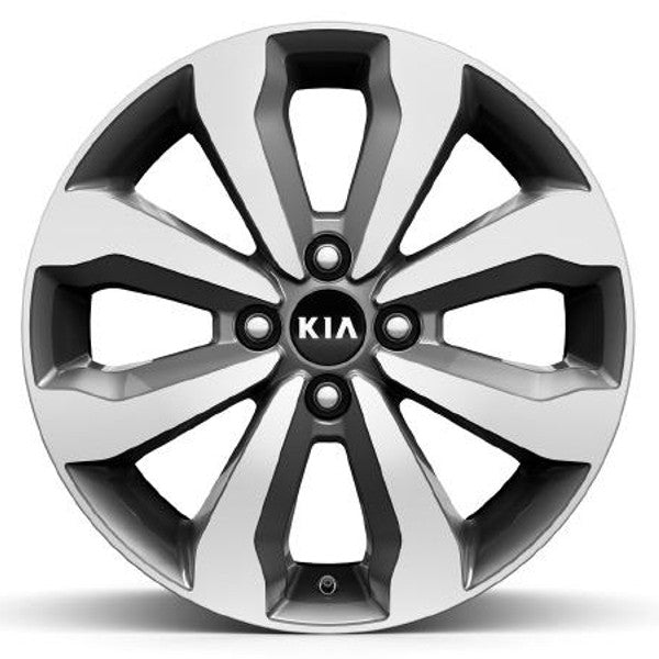 Genuine Kia Stonic (YBCUV) 16" Alloy Wheel Kit Bicolour H8F40AK120 image 1