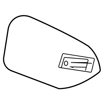 Kia Niro 2018-2021 EV Charge Door 86342-Q4000 image 1