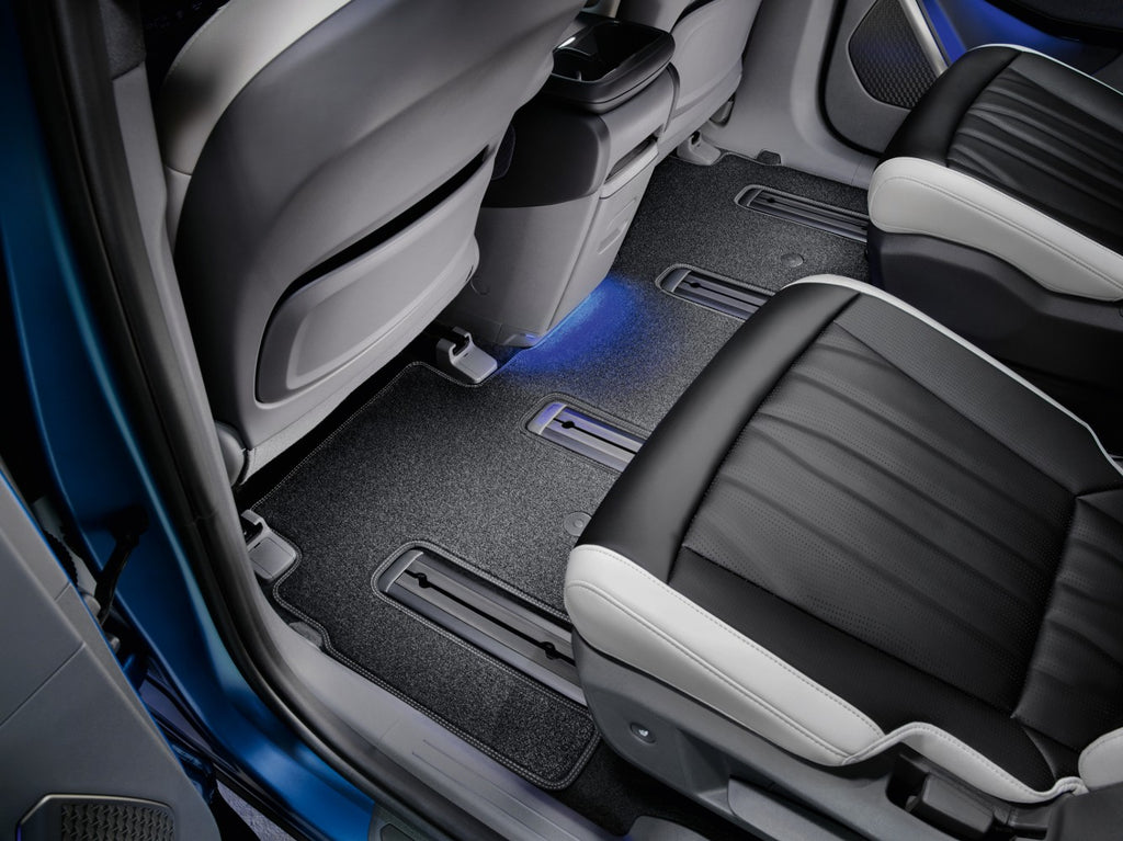Genuine Kia EV9 - Velour Carpet Floor Mats, Swivelling (2nd & 3rd Row) DO143ADE006SE image 1