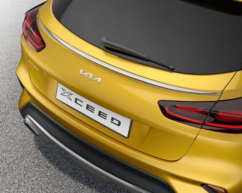 Genuine Kia XCeed (CDCUV) - Tailgate Trim Line, Chrome J7491ADE50ST image 1