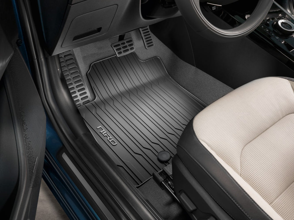 Genuine Kia Niro HEV (SG2) - All Weather Rubber Floor Mats AT131ADE10 image 1