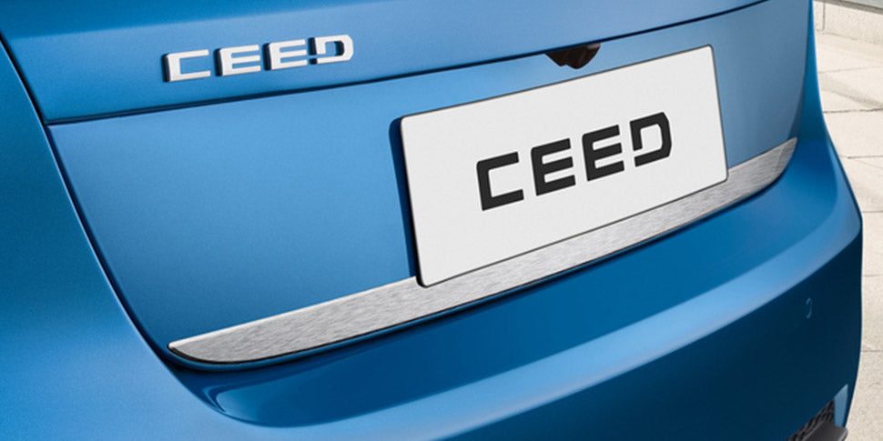 Kia Ceed 5DR (CD) Tailgate Trim Line, Brushed Stainless Steel J7491ADE00BR image 1