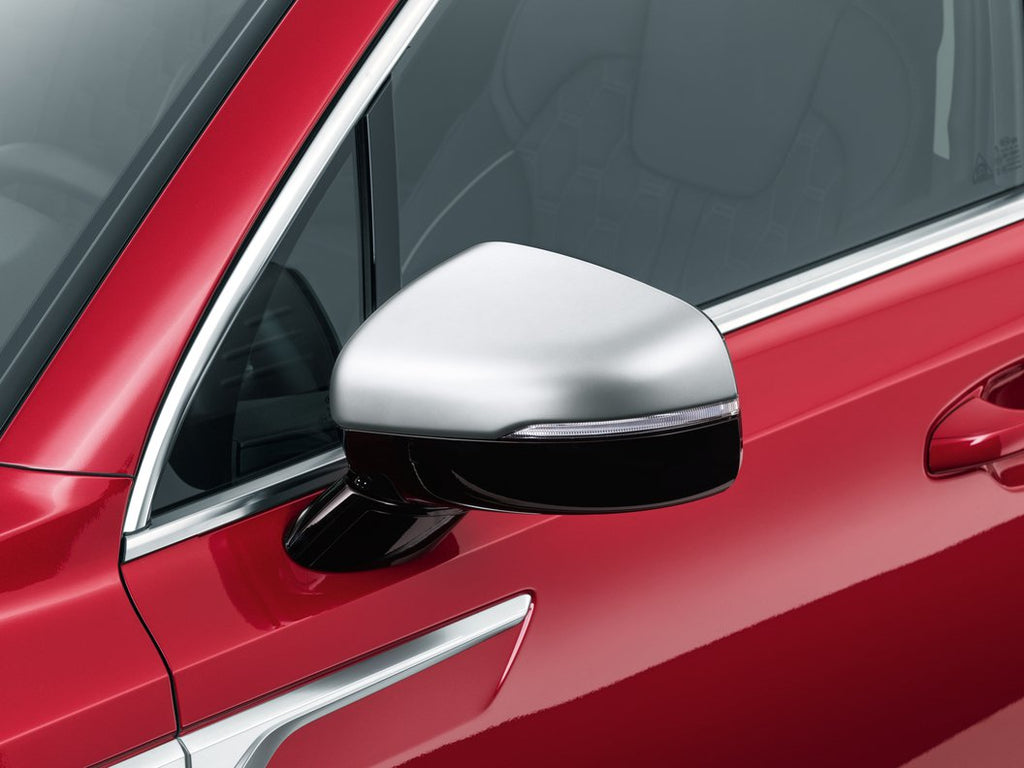 Genuine Kia Sorento (MQ4) Door Mirror Caps, Satin Chrome P2431ADE00CL image 1