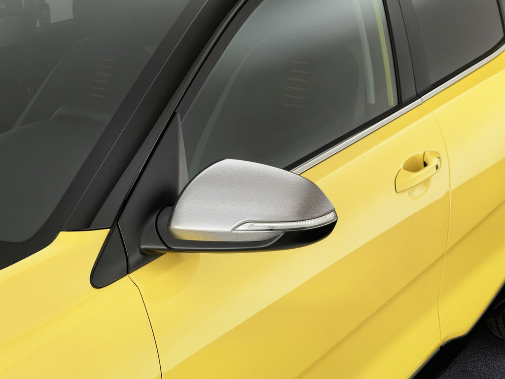 Genuine Kia Stonic (YBCUV) - Door Mirror Caps, Brushed Steel H8431ADE60ST image 1
