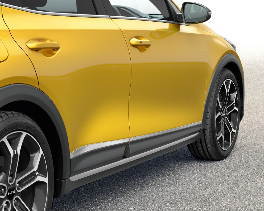 Genuine Kia XCeed (CDCUV) Side Trim Line, Brushed Steel J7271ADE50BR image 1