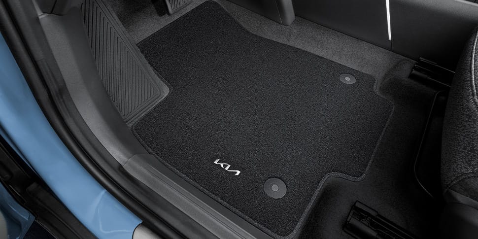 Genuine Kia EV2 Textile Floor Mats, Velour