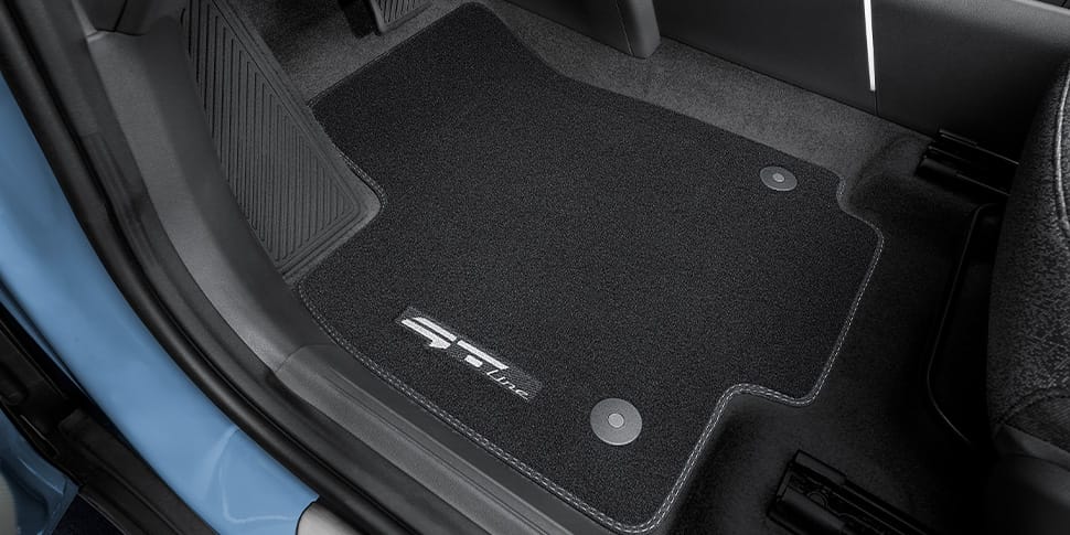 Genuine Kia EV2 Textile Floor Mats, Velour, GT