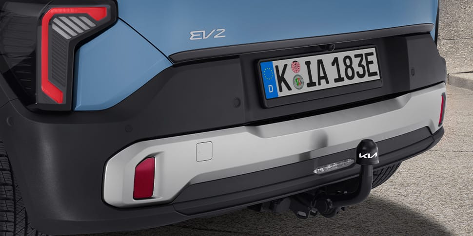 Genuine Kia EV2 Tailgate Trim Line, Black