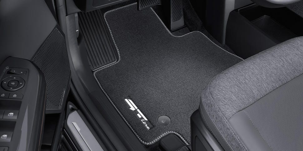 Genuine Kia EV5 Velour Carpet Mats - GT Line